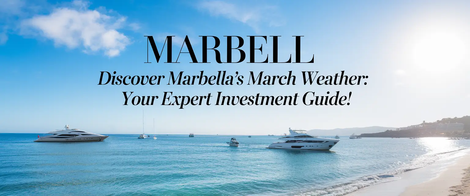 Weather in March Marbella - Expert Investment Guide by KLB Homes